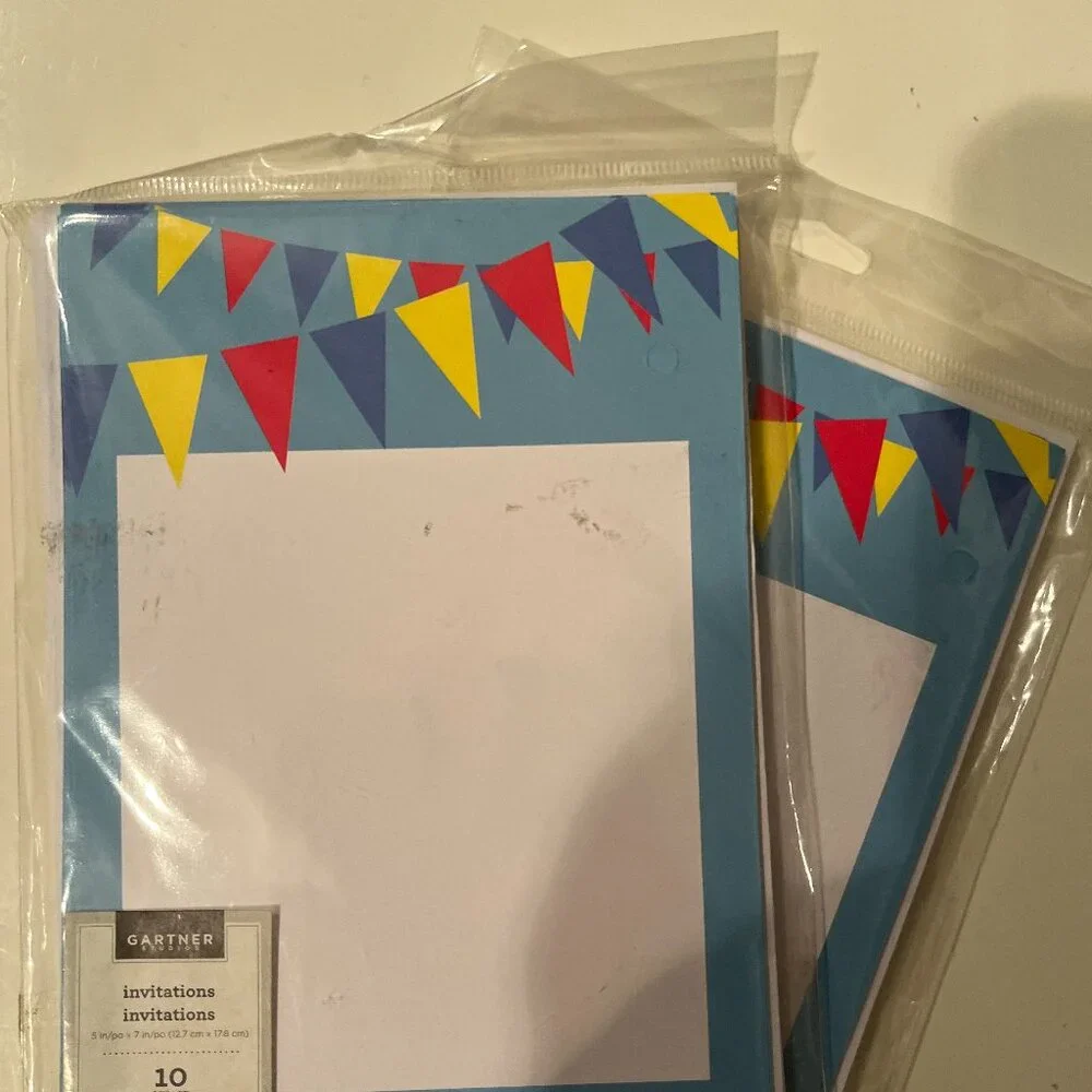 Party Invitations (5X7 by Gartner) (2‎ packages) (ps/x)
